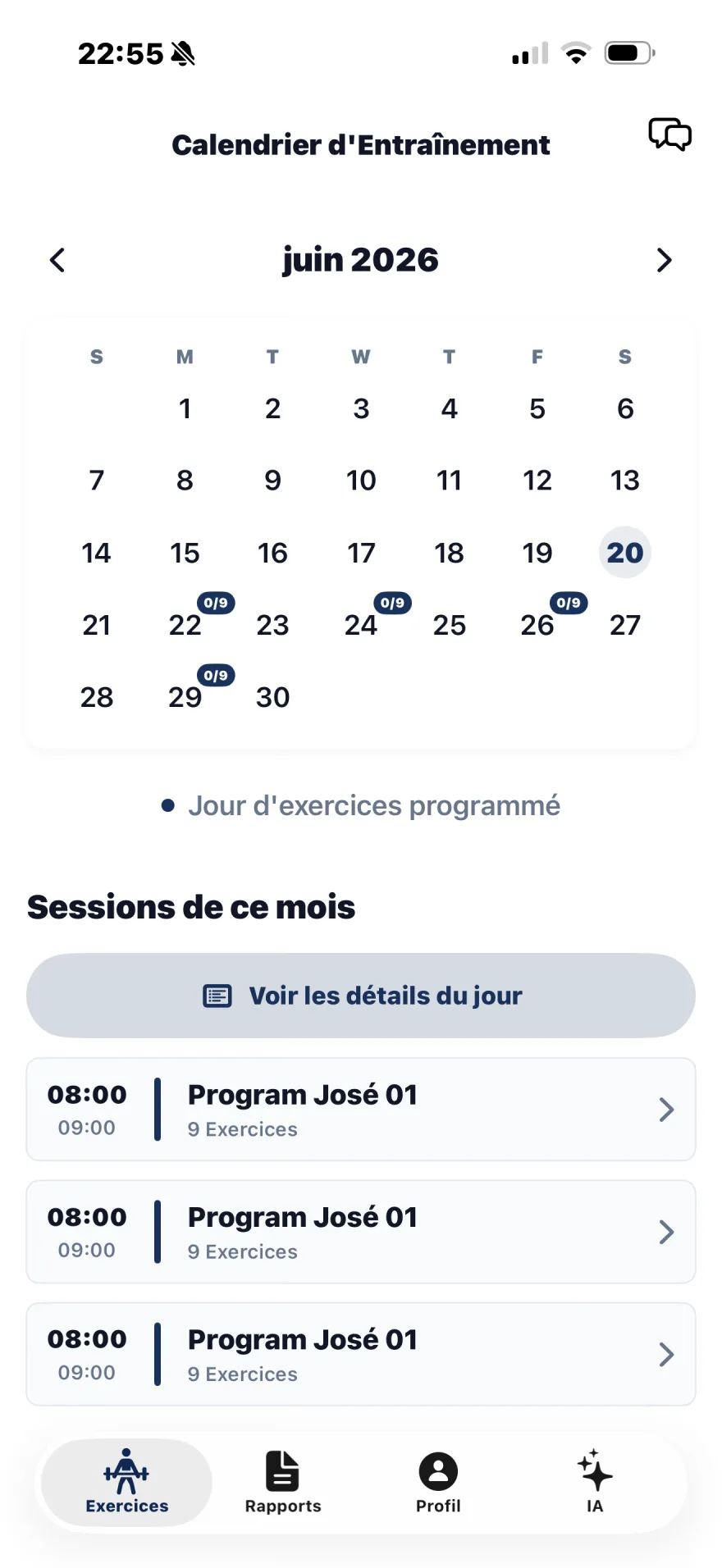 Leur plan, jour après jour