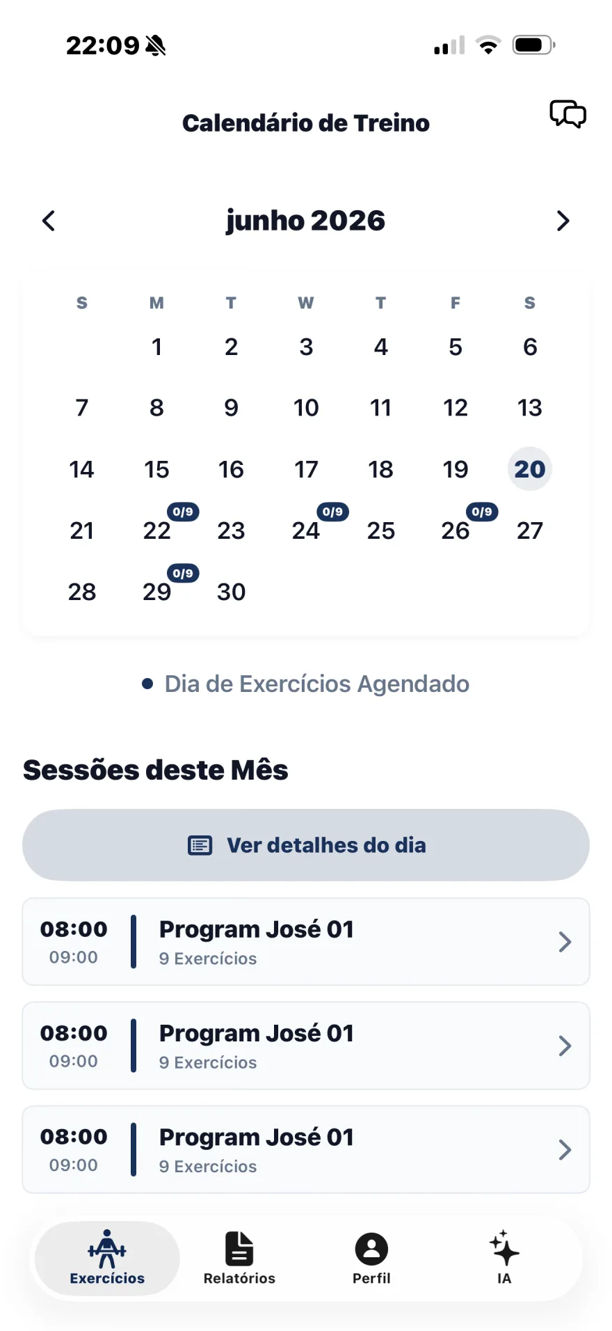 O plano deles, dia a dia