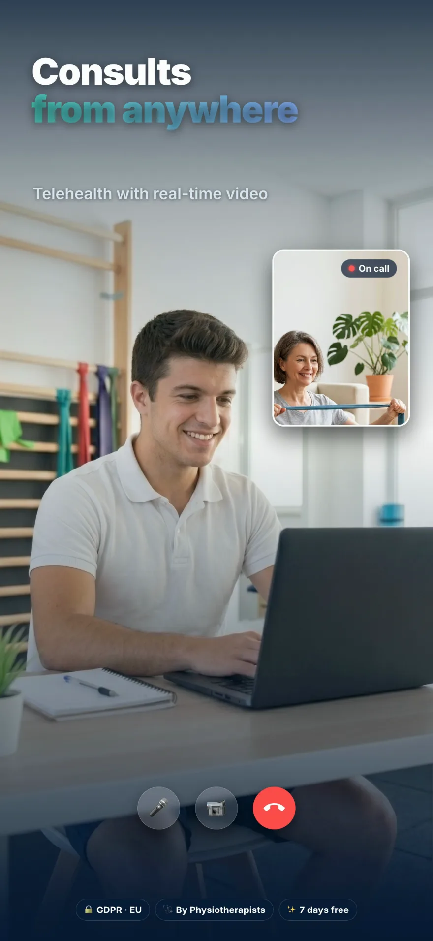 Telemed remote session