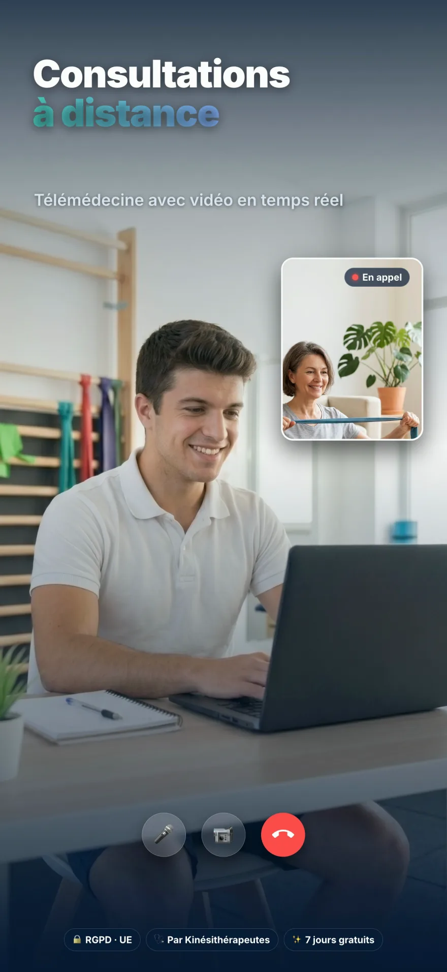 Séance Telemed à distance